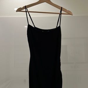 Reformation Mignon dress in black
